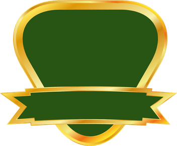 Green Banner PNG