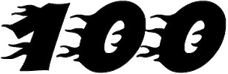 100 Number PNG