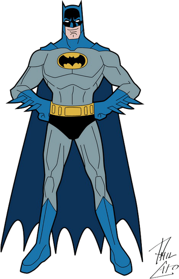 Comic Batman PNG