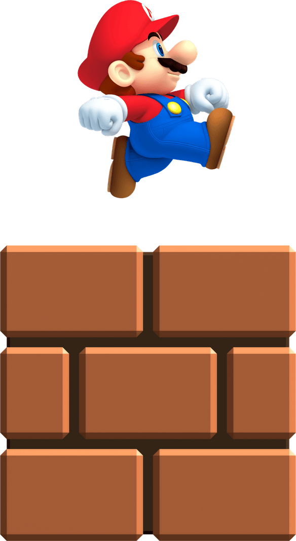 Jumping Mario PNG