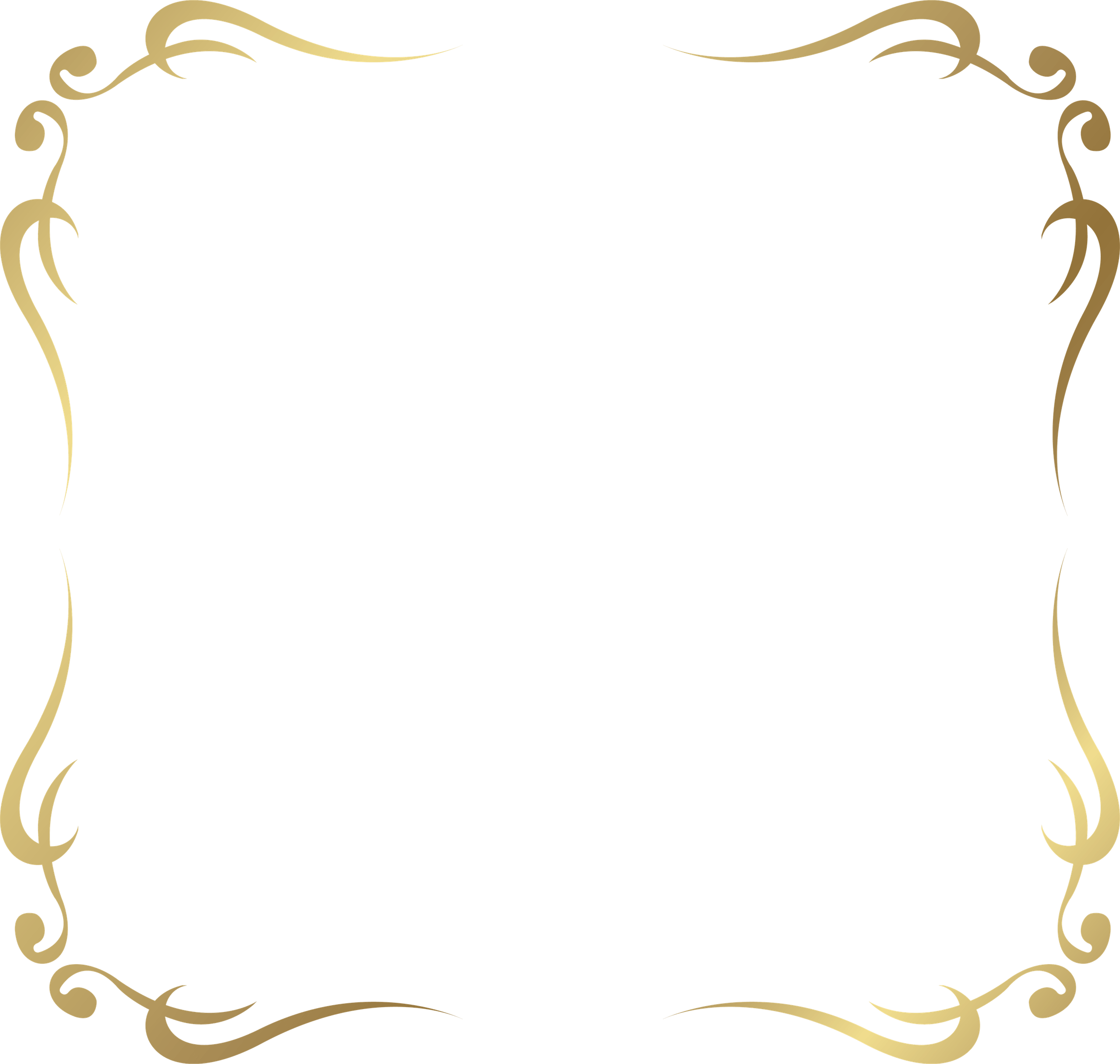 Lightning Border PNG