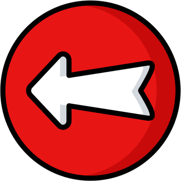 Red Arrow Left PNG