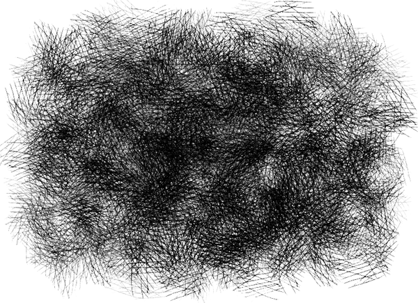 Black Scribble PNG