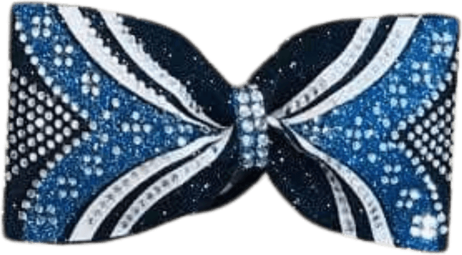 Girls Blue Bow PNG