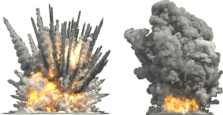 Nuclear Bomb PNG