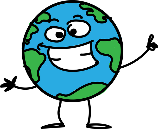 Cartoon Earth PNG