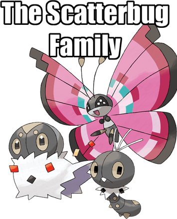 Scatterbug Pokemon PNG