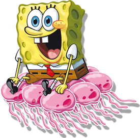 Jellyfish Spongebob PNG