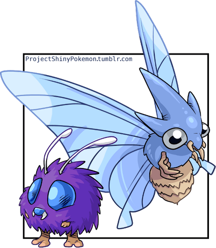 Venonat Pokemon PNG