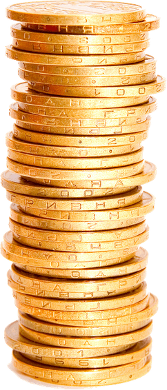 Coin Stack PNG