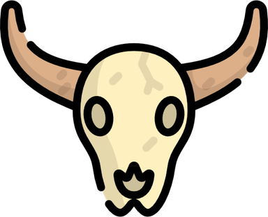 Western Bull Skull PNG