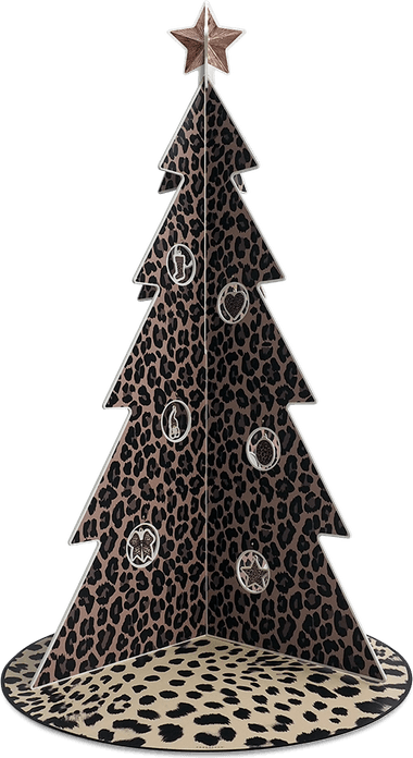 Leopard Christmas Tree PNG