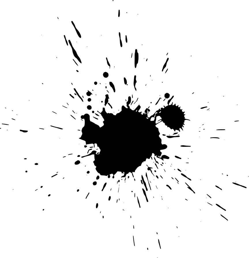 Black Paint PNG