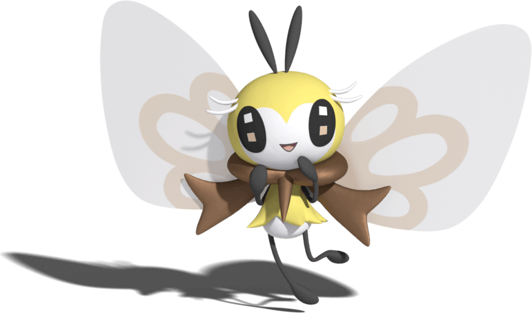 Ribombee Pokemon PNG