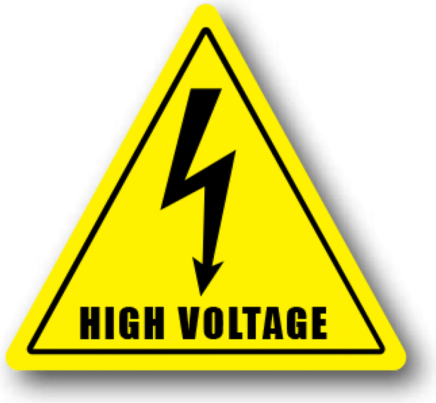 High Voltage Sign PNG