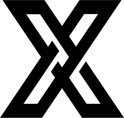 X Logo Black PNG