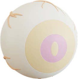 Scary Monster Eyes PNG