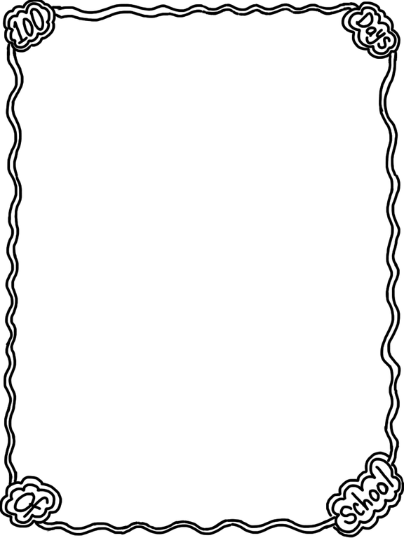 Classroom Border PNG
