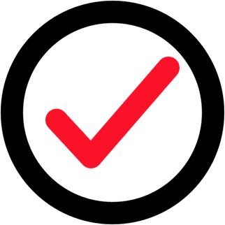 Red Check Mark PNG