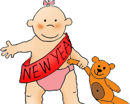 New Year Baby PNG