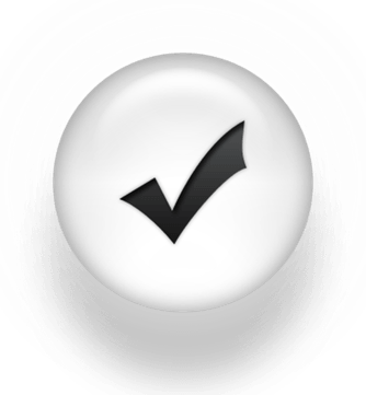 Black Check Mark PNG