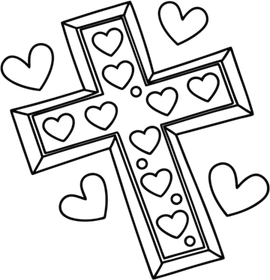 Rhinestone Cross PNG