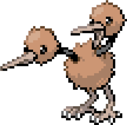 Doduo Pokemon PNG