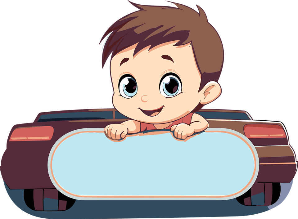 Baby Car PNG