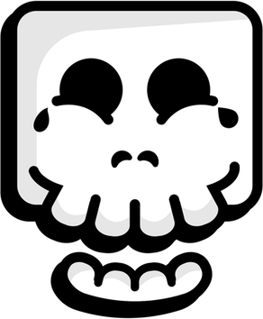 Laughing Skull PNG