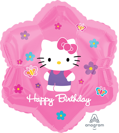 Hello Kitty Flower PNG