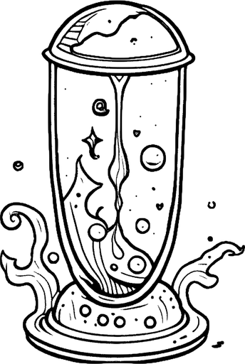 Melting Skull PNG