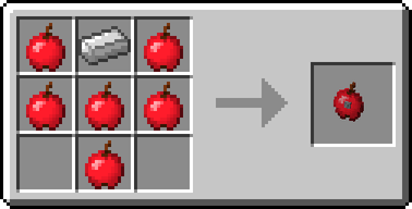 Minecraft Apple PNG