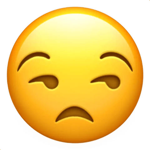 Side Eye Emoji PNG