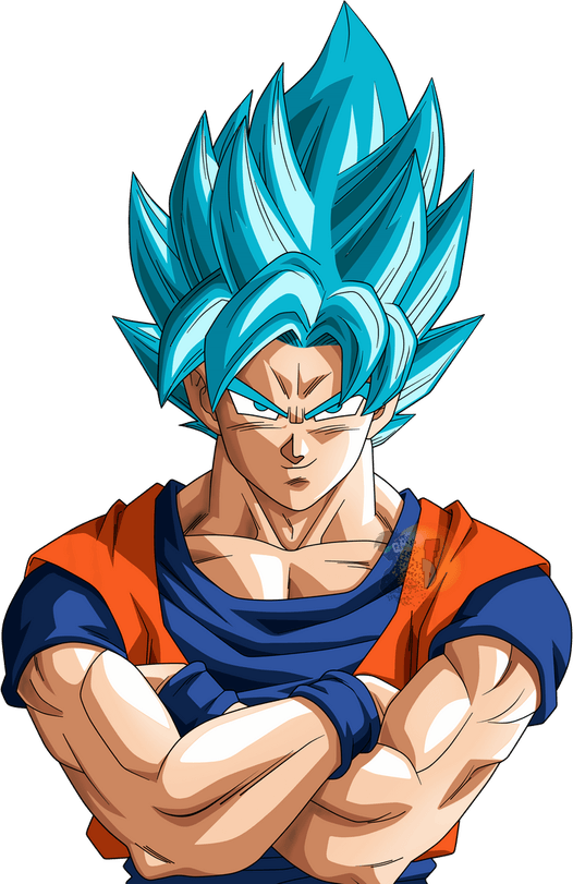 Goku Blue PNG