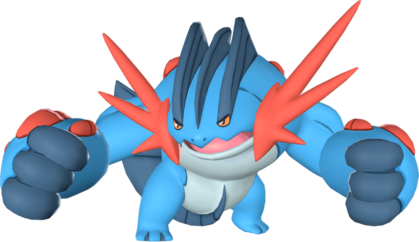 Swampert Pokemon PNG