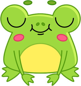 Cute Frog PNG