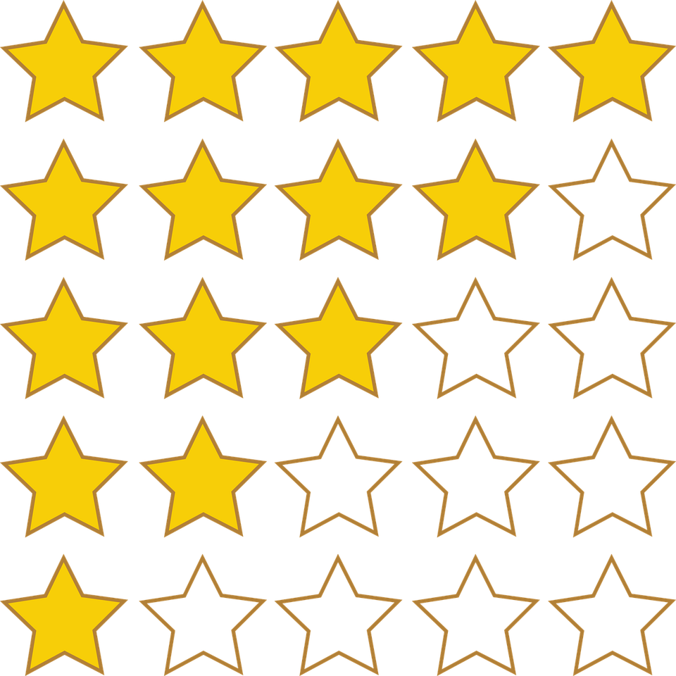 Review Star PNG