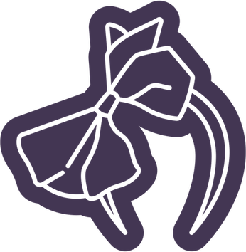 Headband Bow PNG