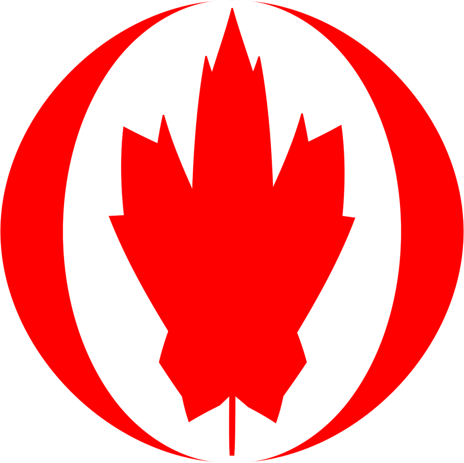 Canada Flag Circle PNG