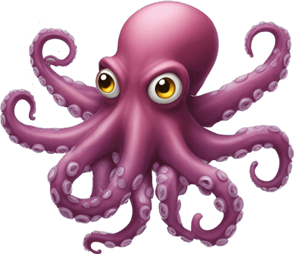 Octopus Emoji PNG