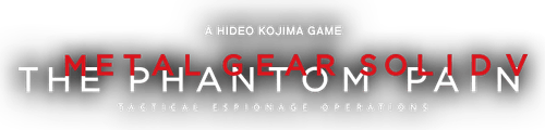 Metal Gear Solid V The Phantom Pain Logo PNG