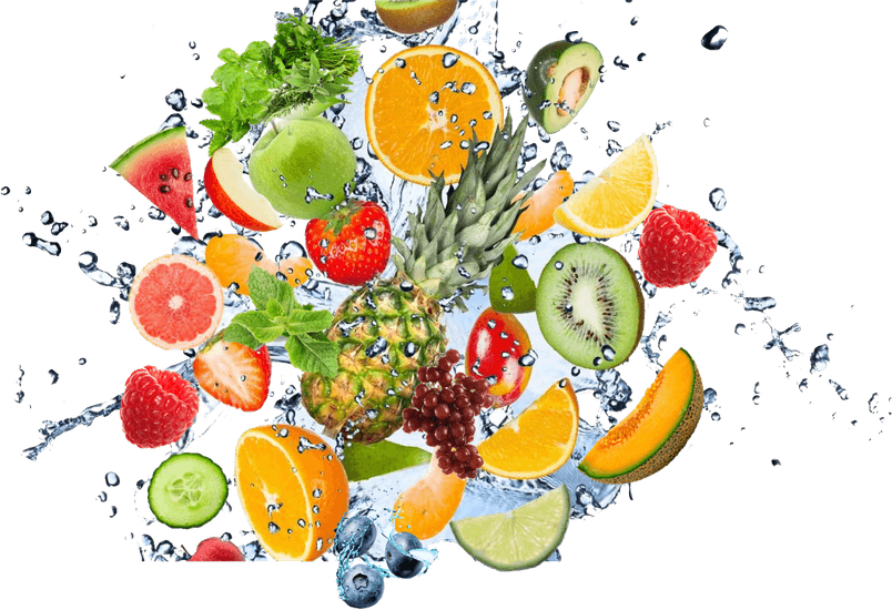 Fruit Water Splash PNG
