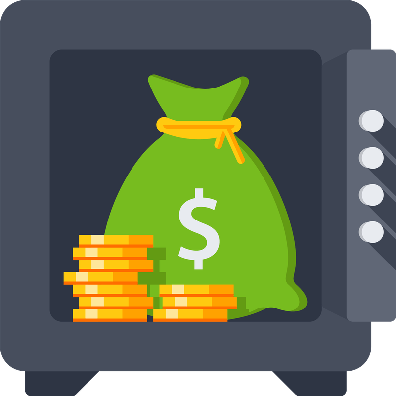 Safe Money PNG