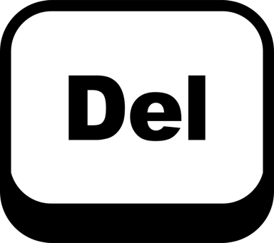 Delete Button PNG