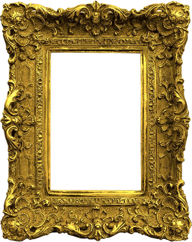 Gold Frame PNG