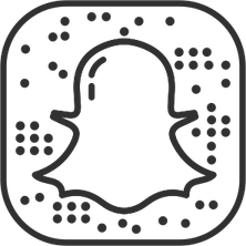 Snapchat Logo Black PNG