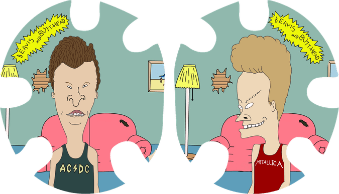 Beavis Butthead PNG