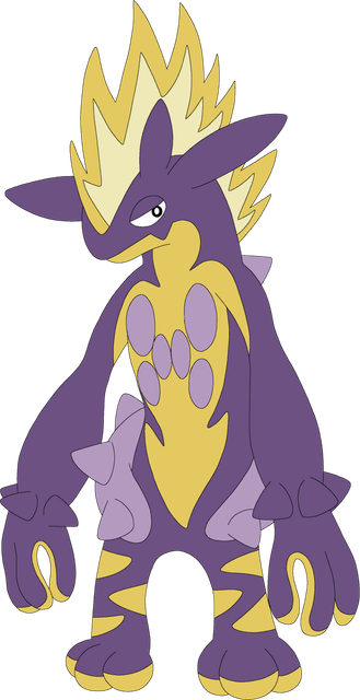 Toxtricity Pokemon PNG