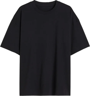 T Shirt Template Black PNG