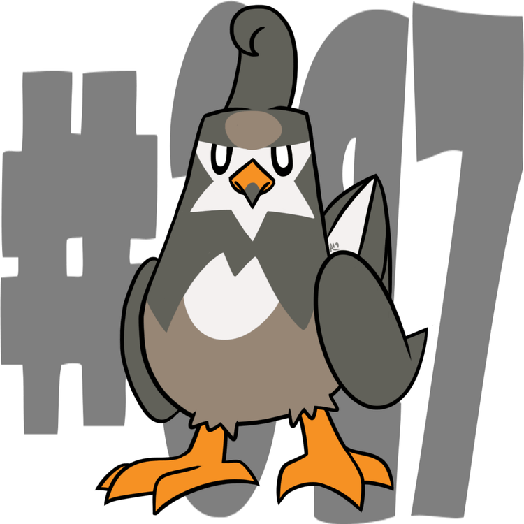 Staravia Pokemon PNG